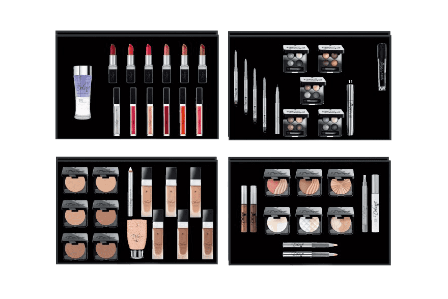 Kosmetik Delux Serien Mascara og makeup i high-class-kvalitet